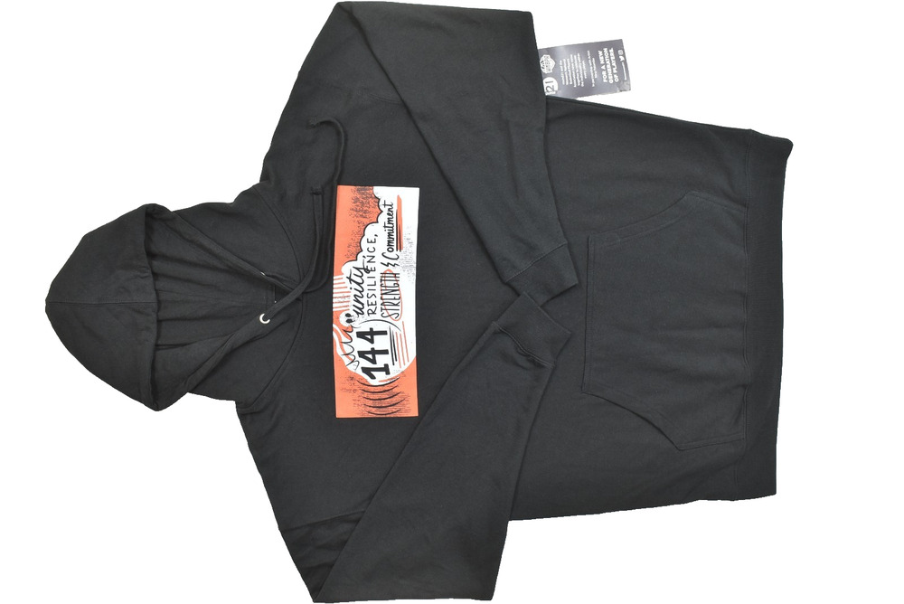 NEW Round 21 Size XL Black Men's Hoodie 144 Unity Resistance Hooded